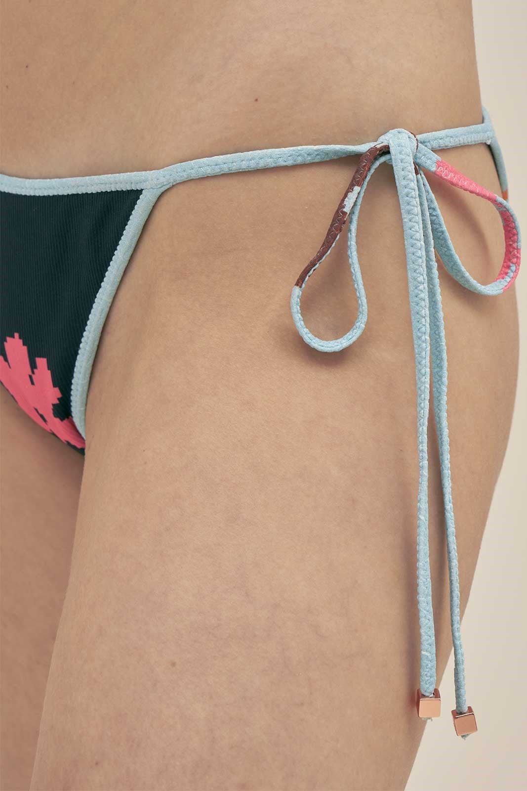 Braguita Bikini Vale Reversible Poppy - Polonio