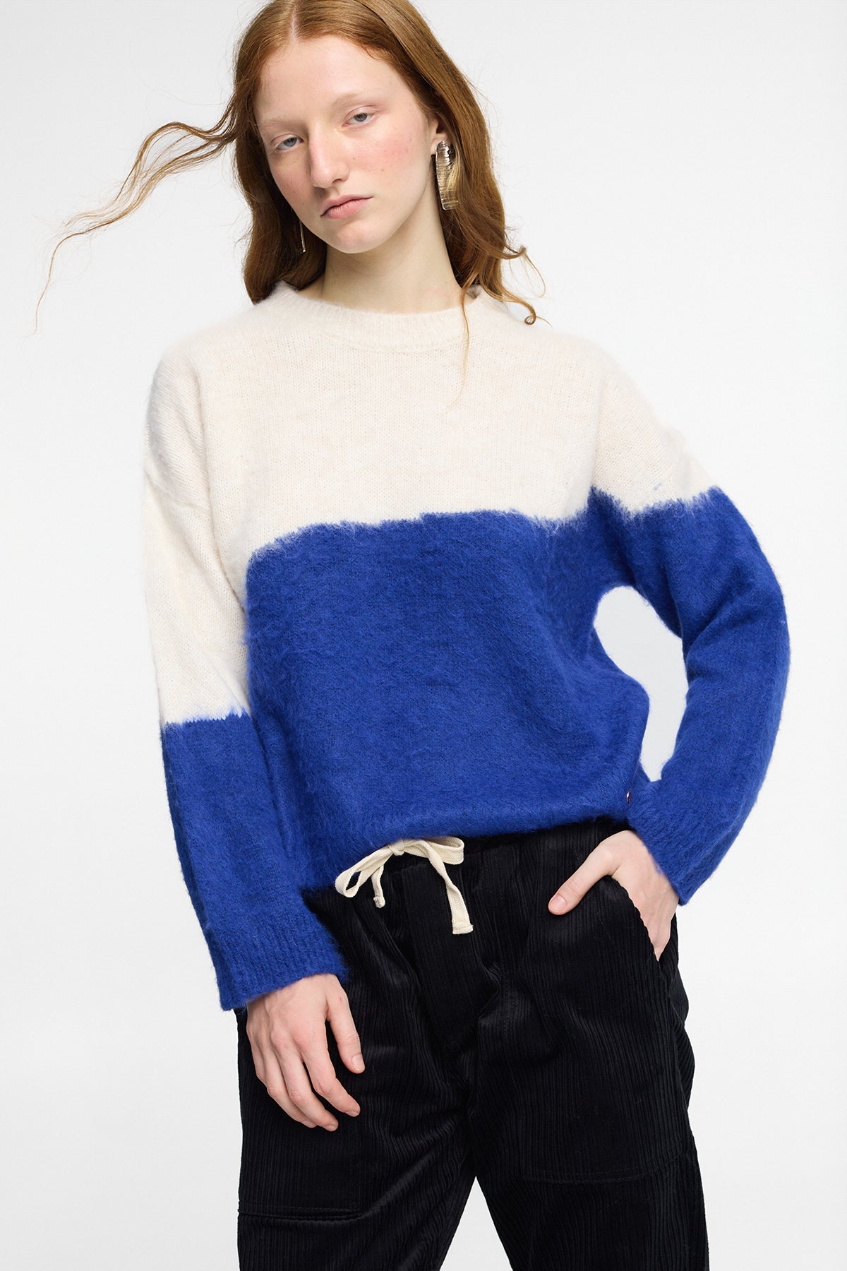 Nicky Sweater Oceano - Polonio