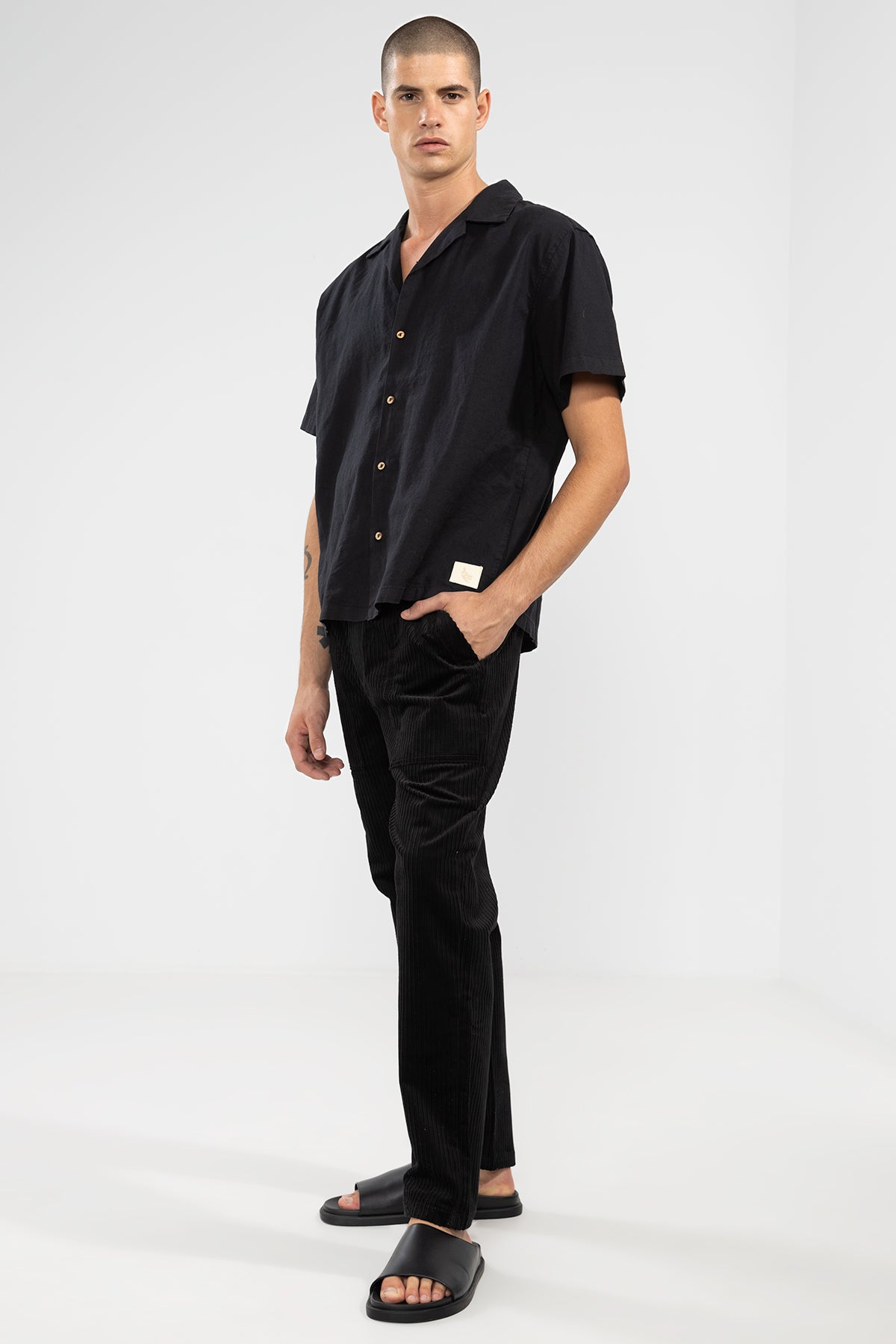 Pantalón Santi Negro - Polonio