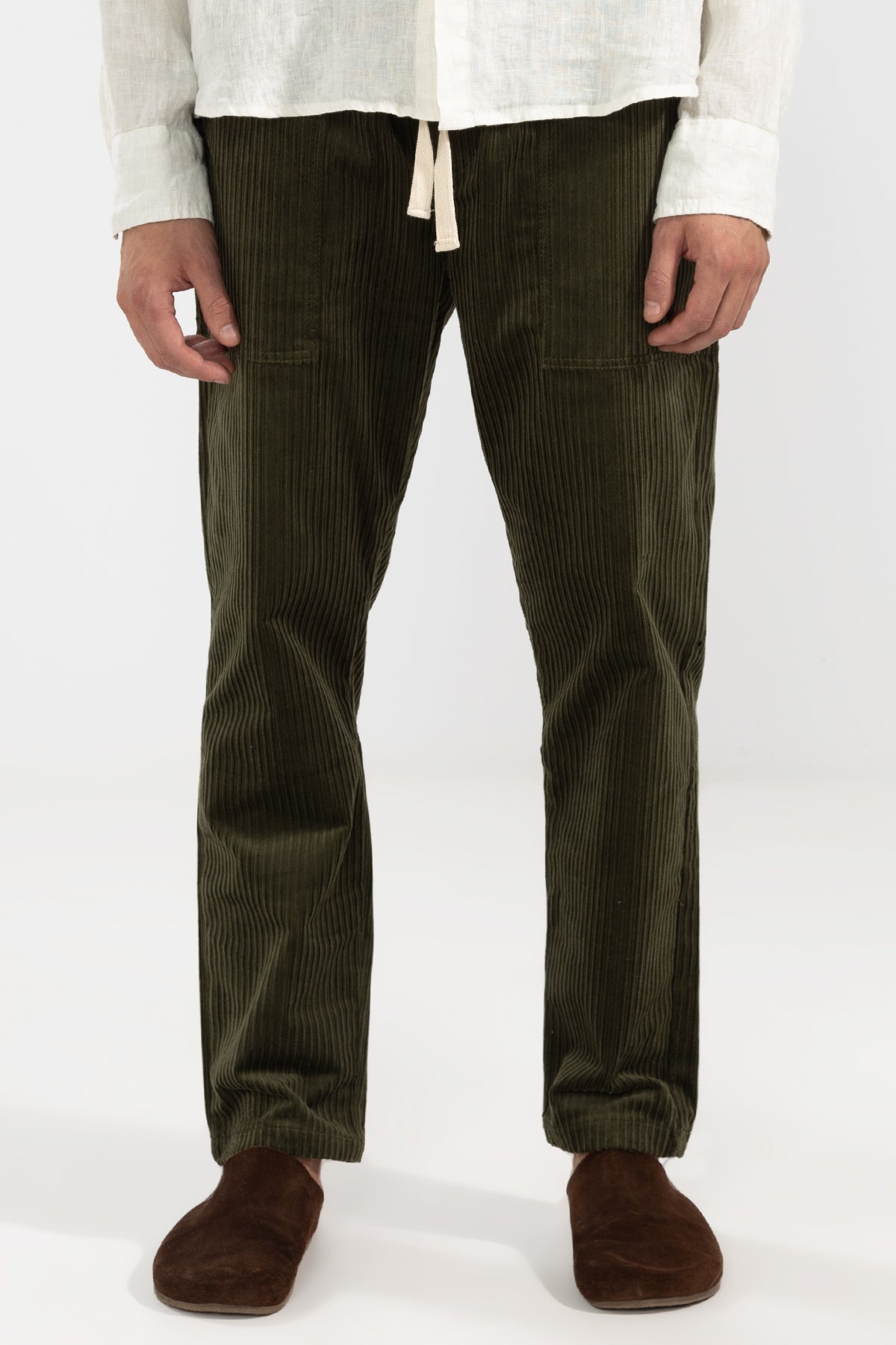 Pantalón Santi Oil Green - Polonio