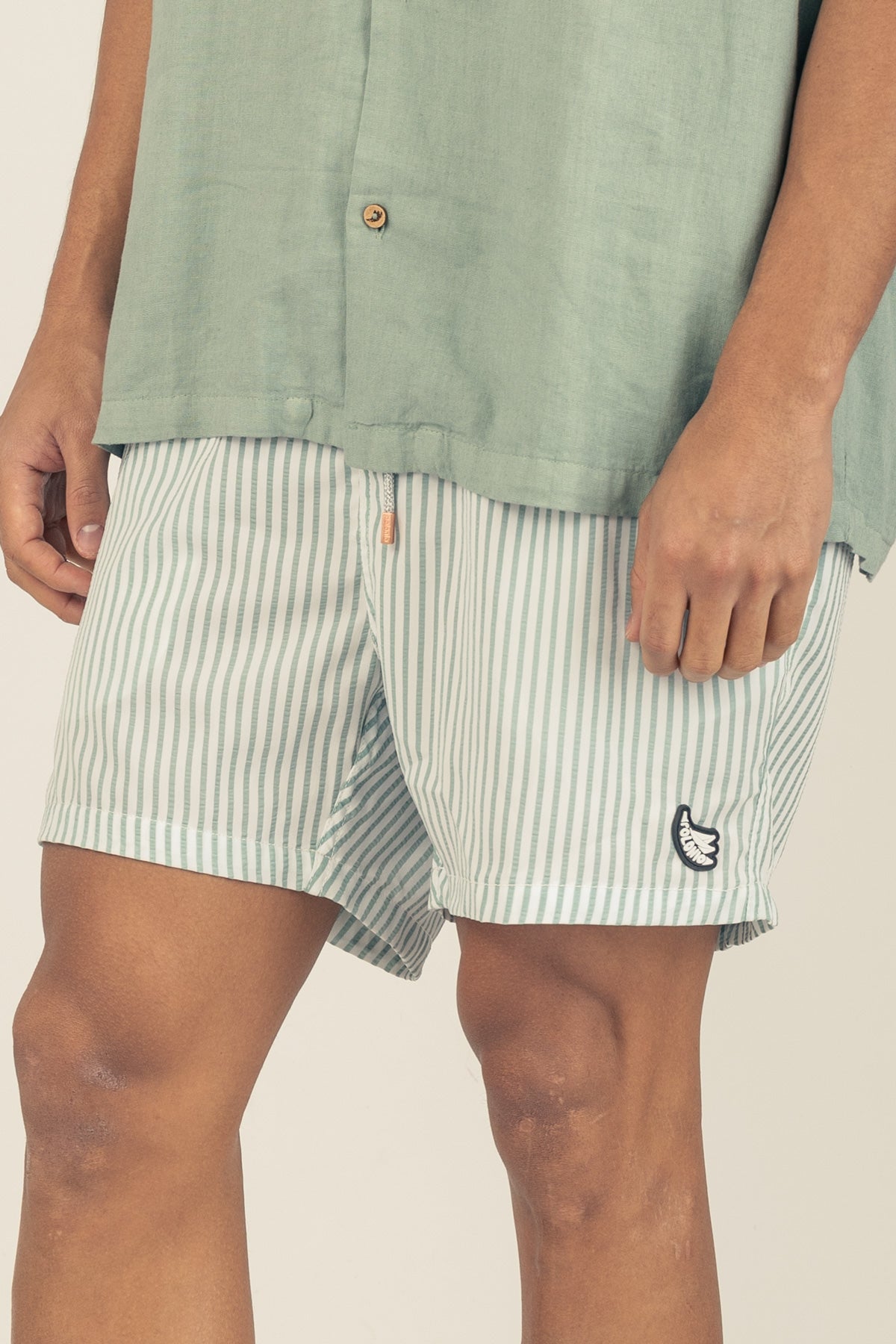 Short de Baño Classic La Huella Green - Polonio
