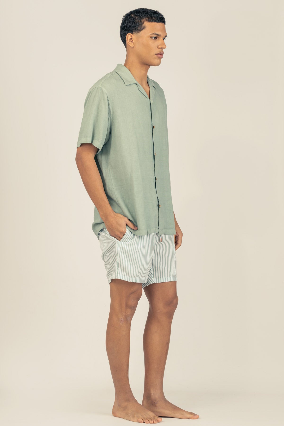 Short de Baño Classic La Huella Green - Polonio