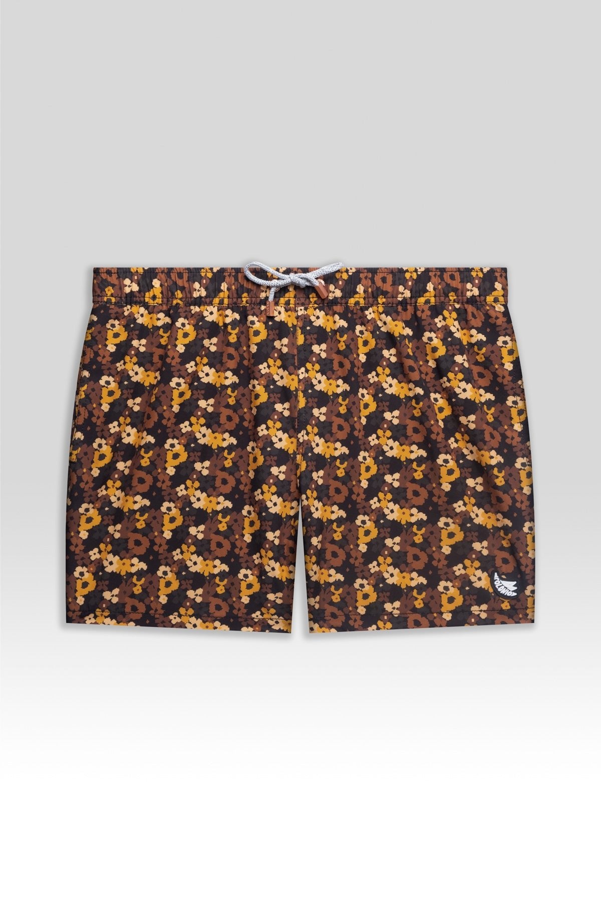 Short de Baño Classic Pixel Floral - Polonio