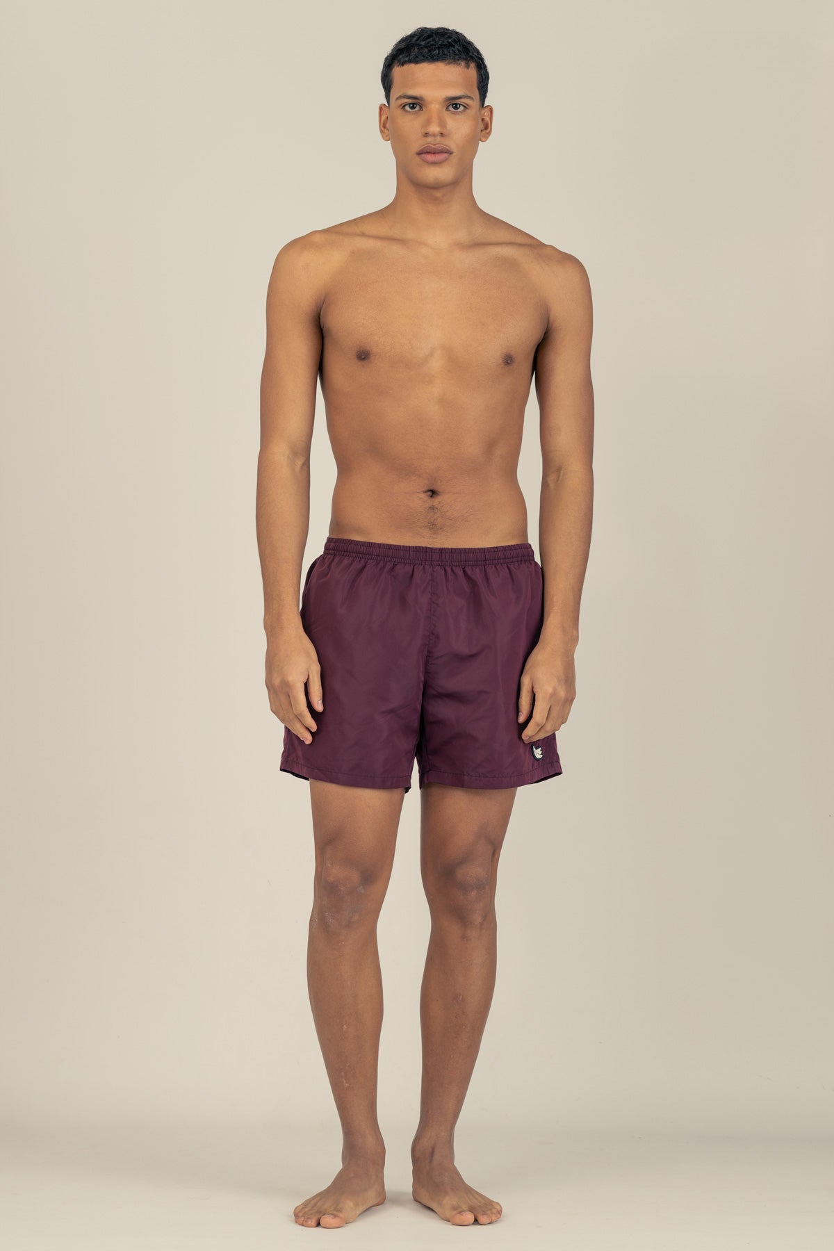 Short de Baño Runner Cabo Burgundy - Polonio