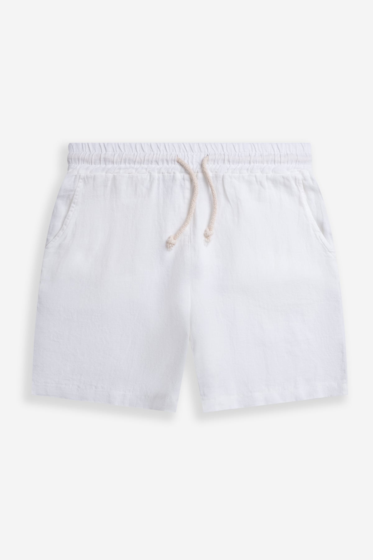 Short De Lino Premium Blanco - Polonio España