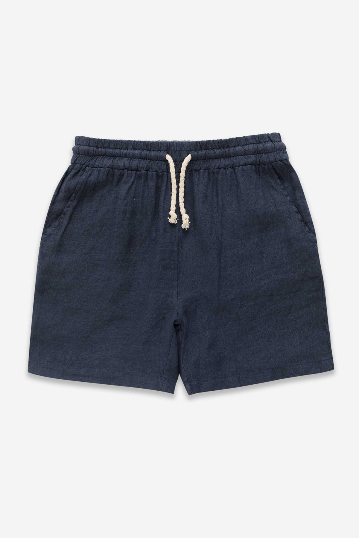 Short De Lino Premium Indigo - Polonio EU