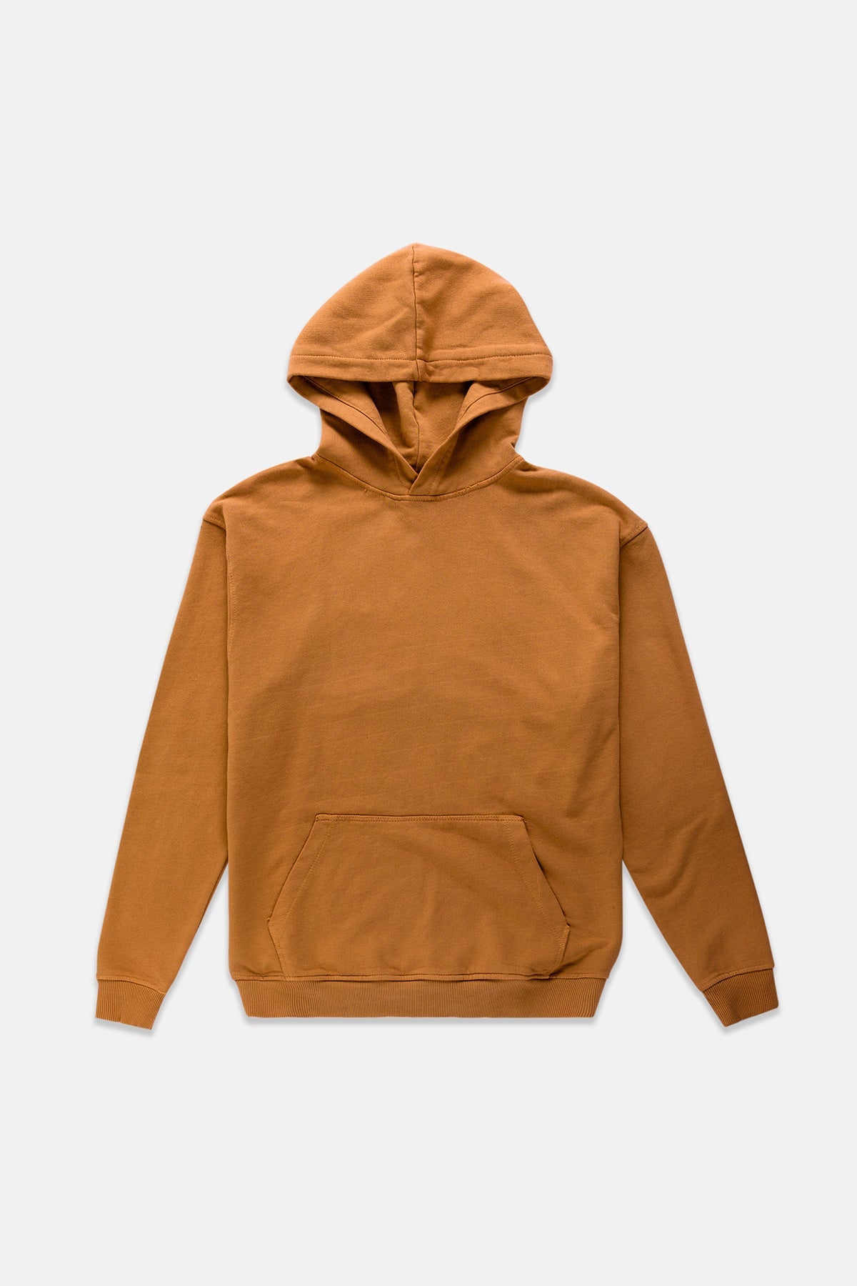 Sudadera Capucha Algodón Ocre - Polonio EU